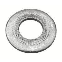 Шайба с насечками М4 NF E 25-511 оцинкованная сталь
